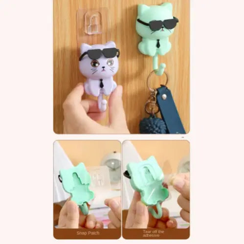 Cat Key Hooks