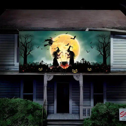 Halloween Garage Door Decoration