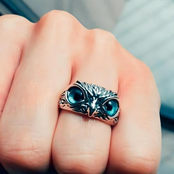 Owl Wisdom Ring