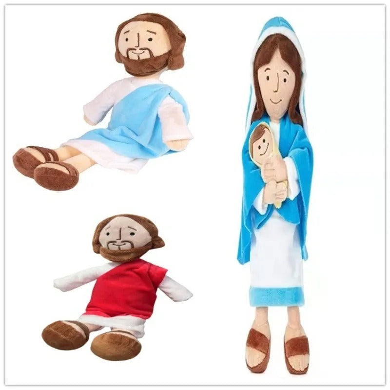 Jesus Doll & Mother Mary Plush