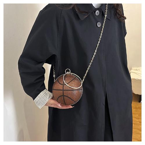 DribbleDazzle Basketball Crossbody Bag