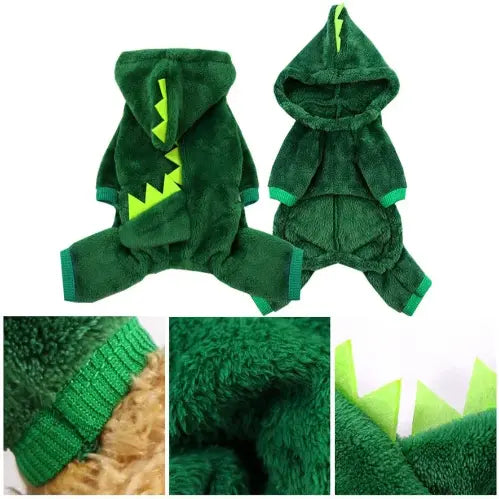 Dinosaur Cat Dog Halloween Costume