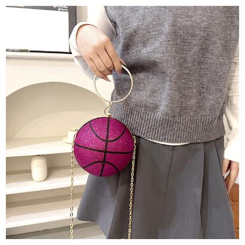 DribbleDazzle Basketball Crossbody Bag