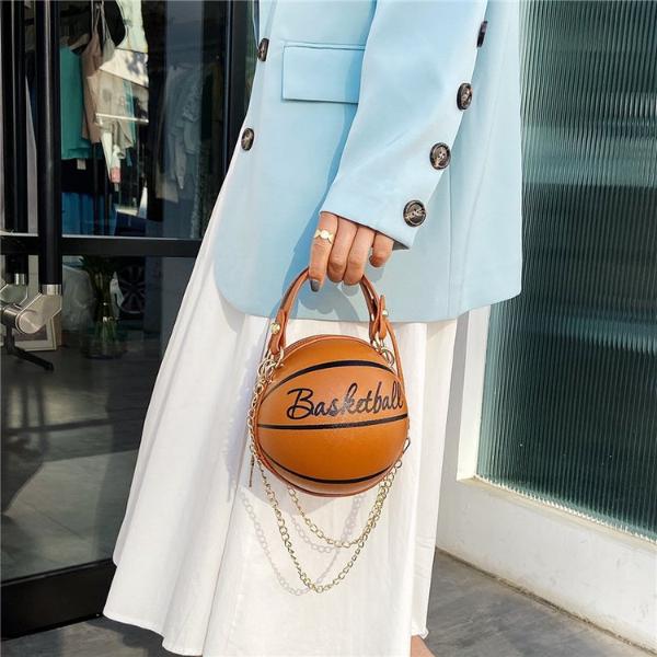 DribbleDazzle Basketball Crossbody Bag