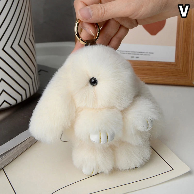 Rabbit Plush Key Chain Bag Pendant