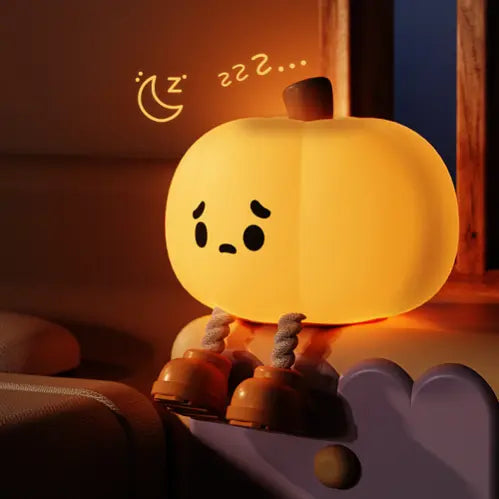 Halloween Mr Pumpkin Lamp