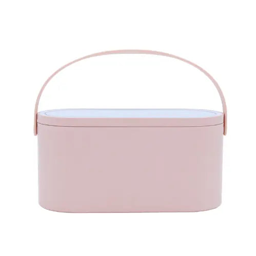 LUMIEREZ Travel Cosmetic Case with Rotatable LED Mirror