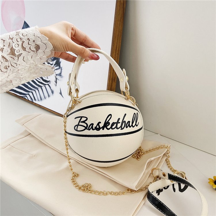 DribbleDazzle Basketball Crossbody Bag