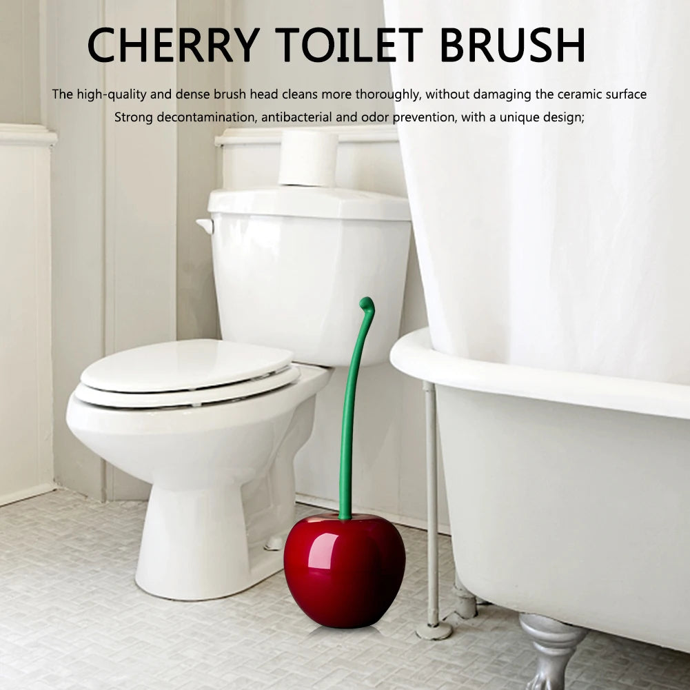 Cherry Toilet Bowl Brush