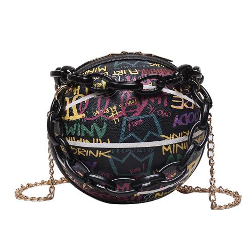 DribbleDazzle Basketball Crossbody Bag