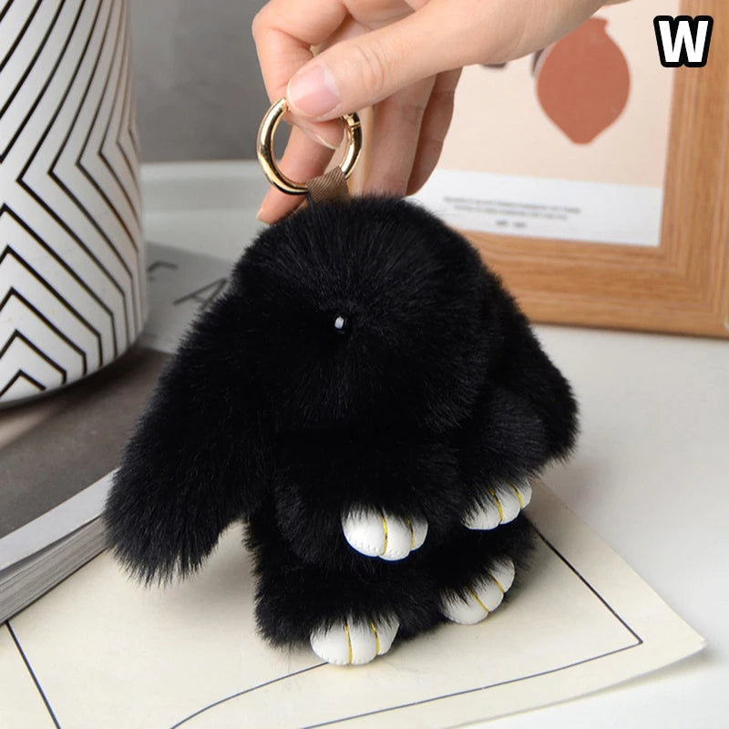 Rabbit Plush Key Chain Bag Pendant