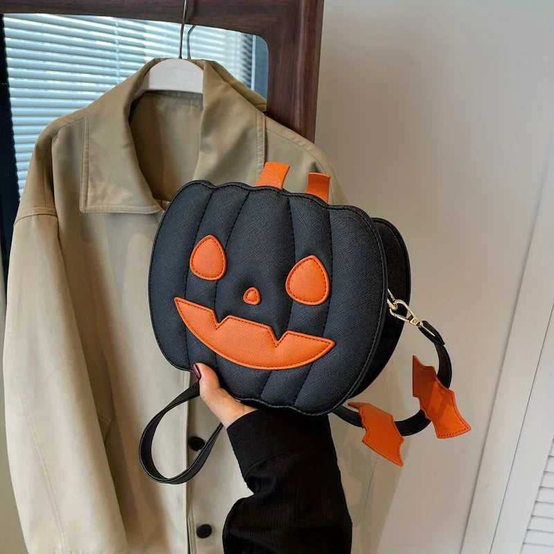 Halloween Pumpkin Crossbody Bag