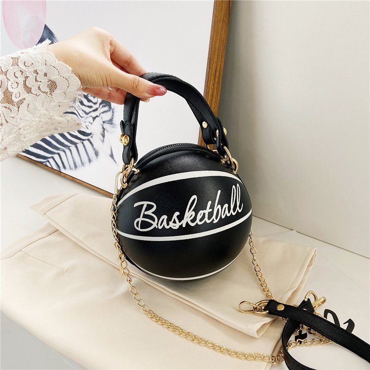 DribbleDazzle Basketball Crossbody Bag