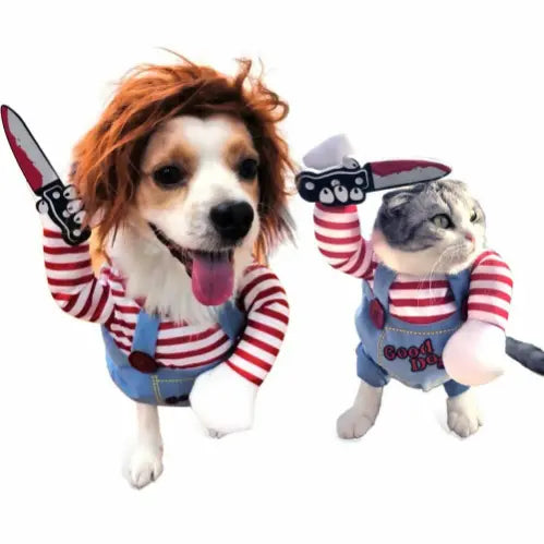 Dog/Cat Chucky Halloween Costume