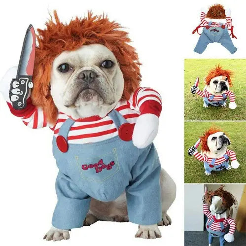 Dog/Cat Chucky Halloween Costume