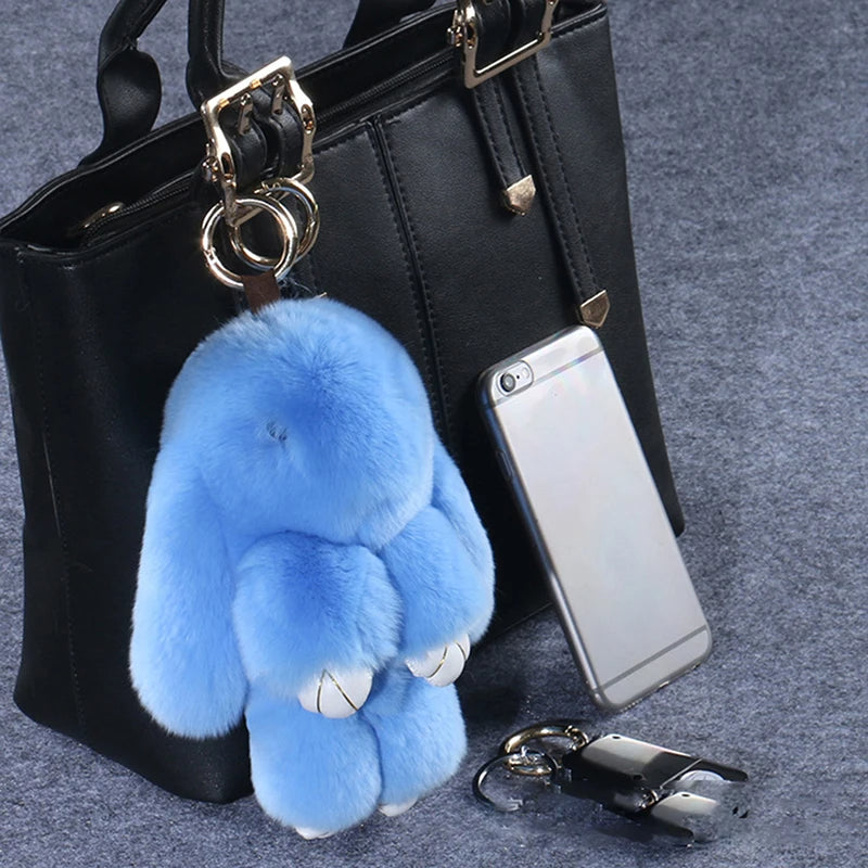 Rabbit Plush Key Chain Bag Pendant