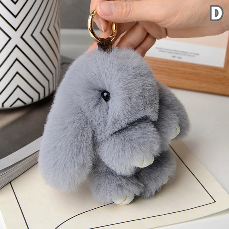 Rabbit Plush Key Chain Bag Pendant