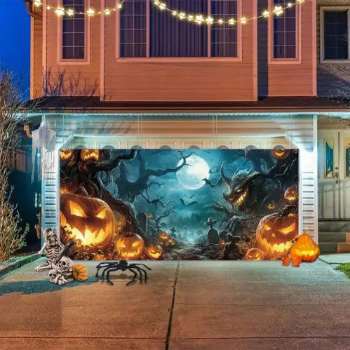 Halloween Garage Door Decoration