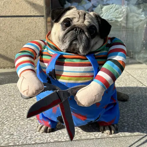 Dog/Cat Chucky Halloween Costume