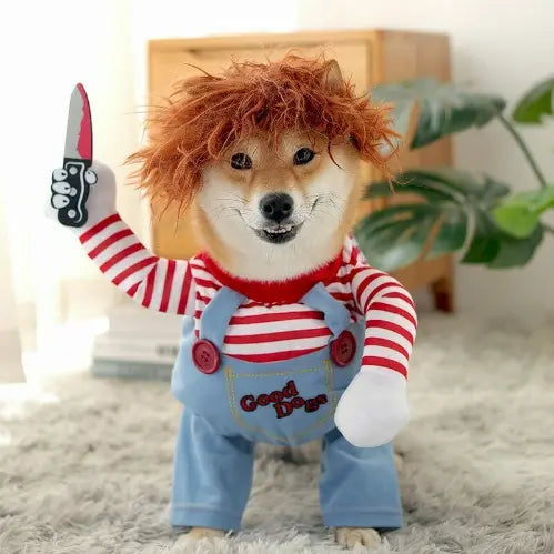 Dog/Cat Chucky Halloween Costume