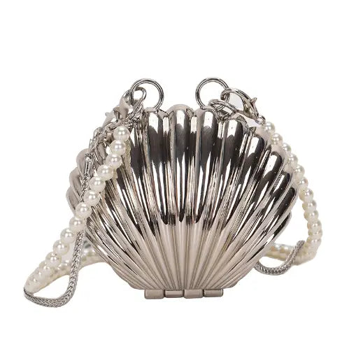 Luxury Acrylic Shell Clutch Bag