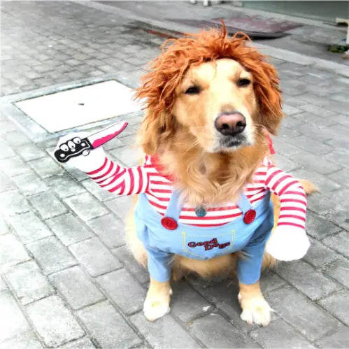 Dog/Cat Chucky Halloween Costume