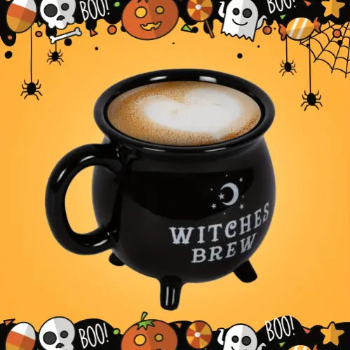 Halloween Mug Collection ( Witch Brew, Pumpkin & Ghost Elf)