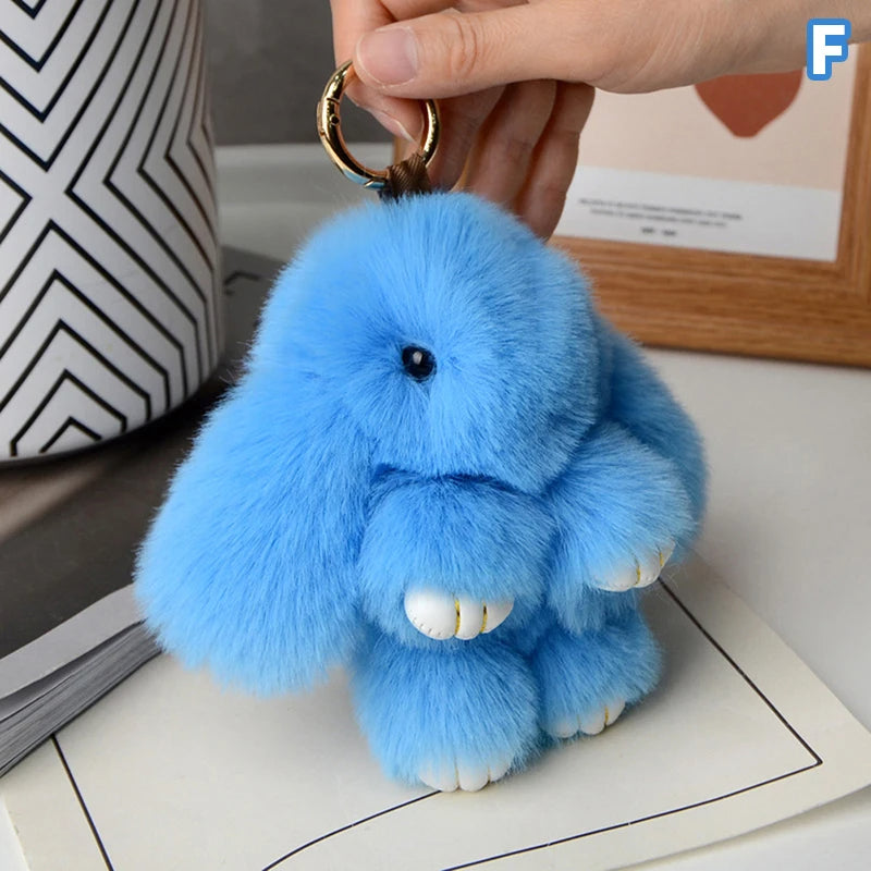 Rabbit Plush Key Chain Bag Pendant