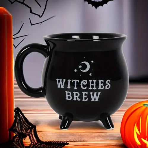 Halloween Mug Collection ( Witch Brew, Pumpkin & Ghost Elf)