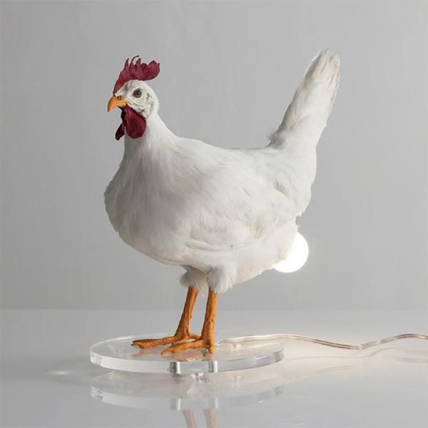 Rooster Chicken Lamp