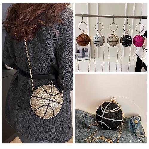 DribbleDazzle Basketball Crossbody Bag