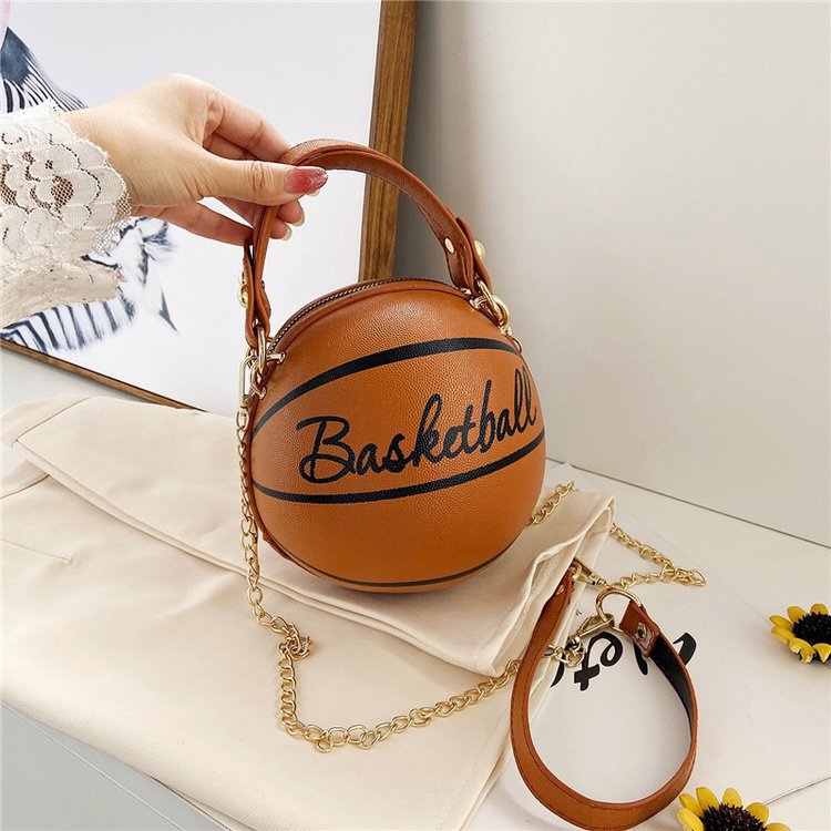 DribbleDazzle Basketball Crossbody Bag