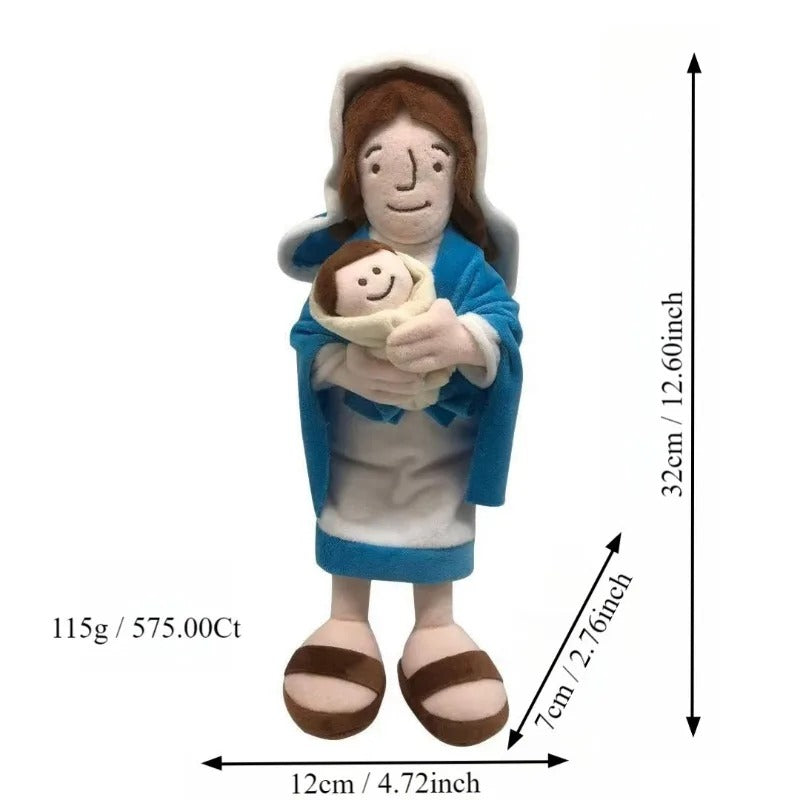 Jesus Doll & Mother Mary Plush