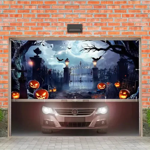 Halloween Garage Door Decoration