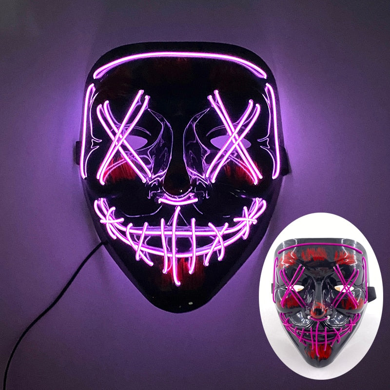 2023 Halloween LED Purge Mask