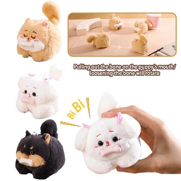 FREE GIFT ( U.P. $24.99) : Wagging Tail Cat Plush Key Chain Bag Pendant