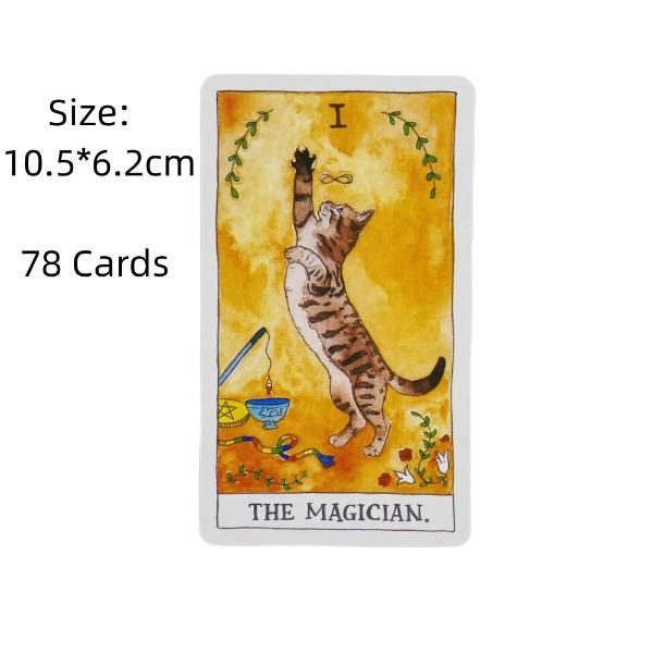 Oracle Cat Tarrot Cards ( 78  Decks)