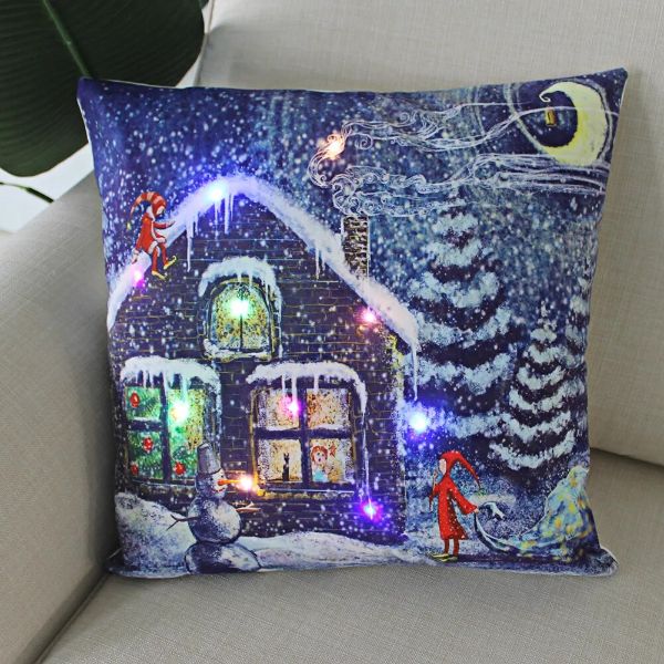 2023 Christmas LED Cushion Cover (45 cm)