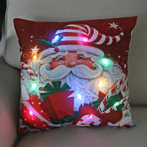 2023 Christmas LED Cushion Cover (45 cm)