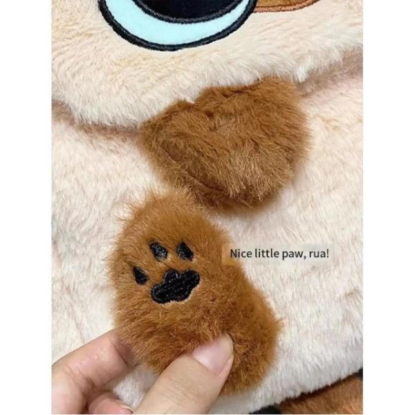 Brown Kawaii Cat Bag