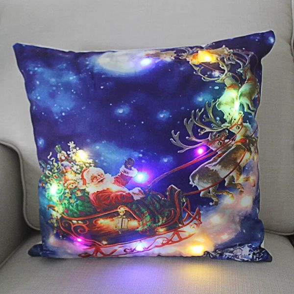 2023 Christmas LED Cushion Cover (45 cm)