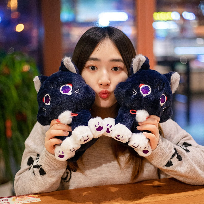 Scaramouche Genshin Impact Wanderer Cat Plush Toy