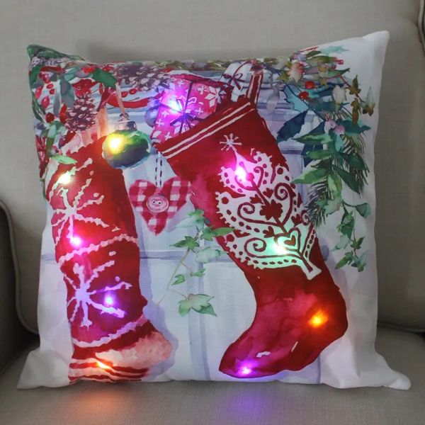 2023 Christmas LED Cushion Cover (45 cm)