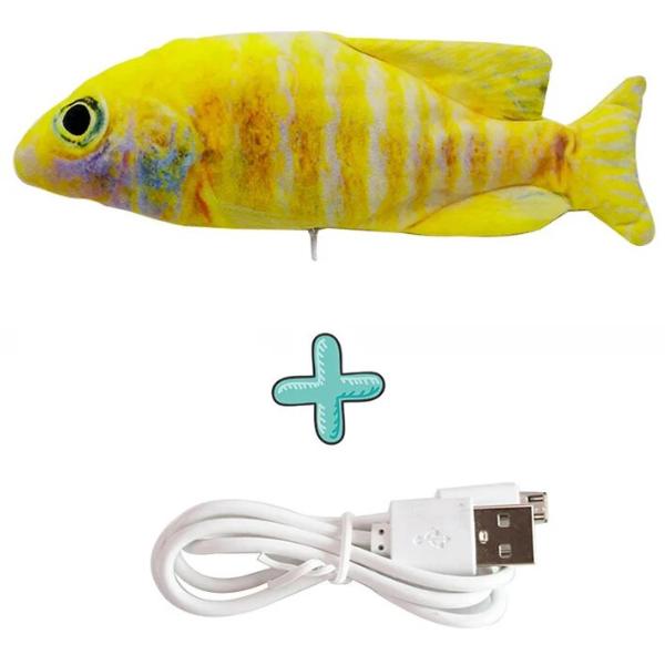 2024 Upgraded Interactive Flopping Fish Cat Toy