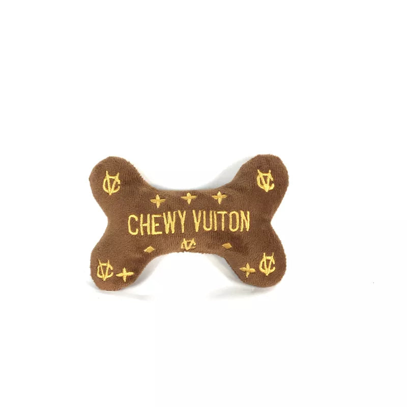 Luxury Designer Dog Chew Squeaky Toy