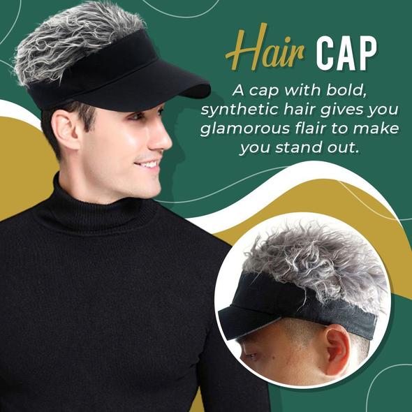 Amazing Flair Hair Visor Cap - Dealbagco