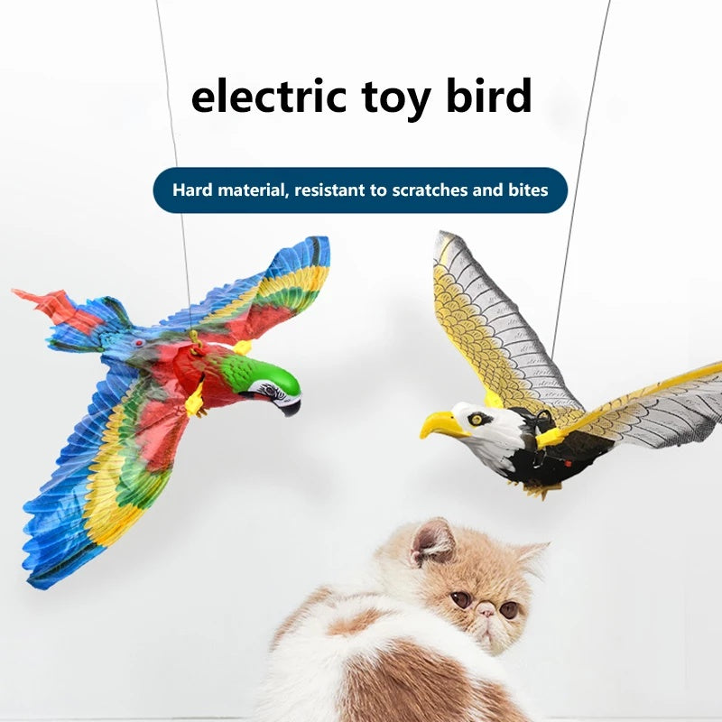 Interactive Bird Simulation Cat Toy