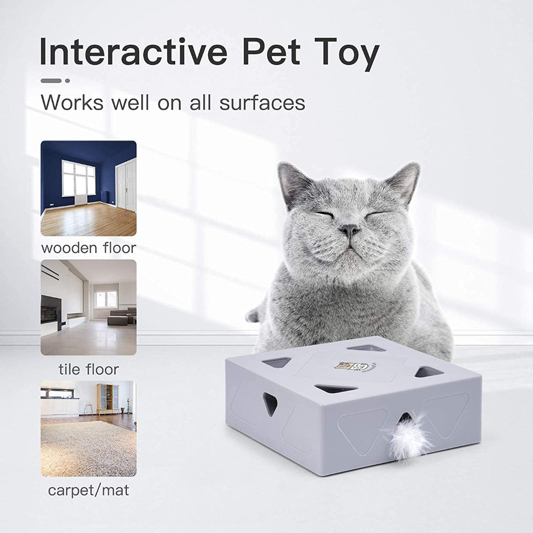 Catbox Interactive Peek-A-Boo Cat Toy