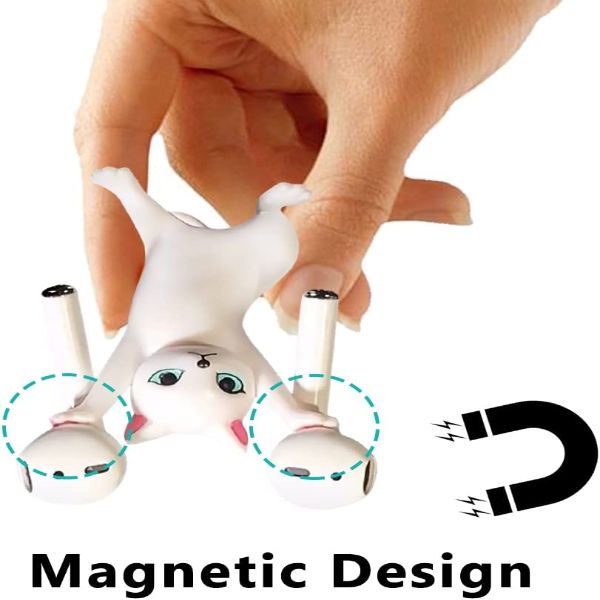Gen 2 Anti drop  Magnetic Cat Airpod Holder