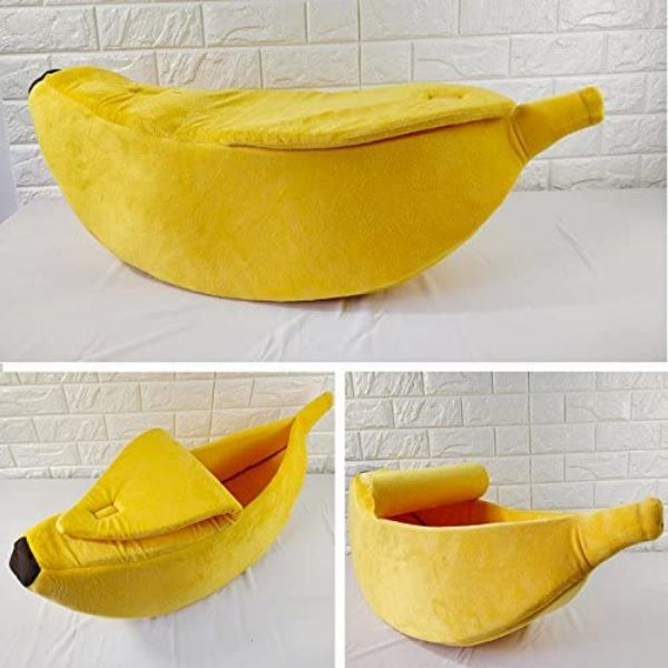 Banana Cat Bed